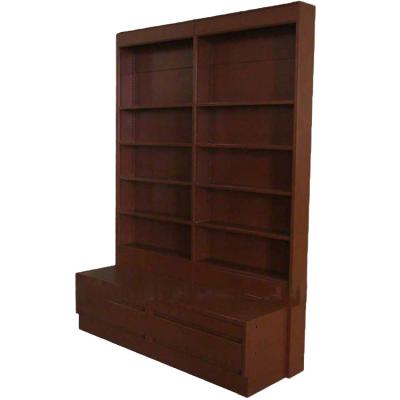 China Easy To Assemble Customized Metal Book Shelves For Library for sale