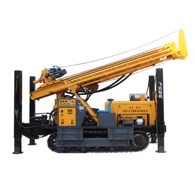 Китай good price 100m-500m diesel hydraulic portable water well drilling rig / water well drilling machine / mine drilling machine продается