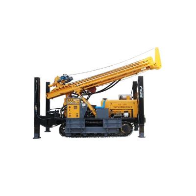 Китай 600-Meter Rubber Crawler Portable Well Drilling Machine Rotary High Productivity Rig продается