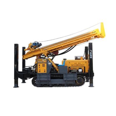 Cina Trailer Mounted Water Well Drilling Machine High Operating Efficiency Percussion Drilling in vendita