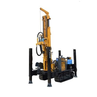 中国 200m Steel Crawler Mounted Portable Well Drilling Machine Rotary High Productivity Rig 販売のため