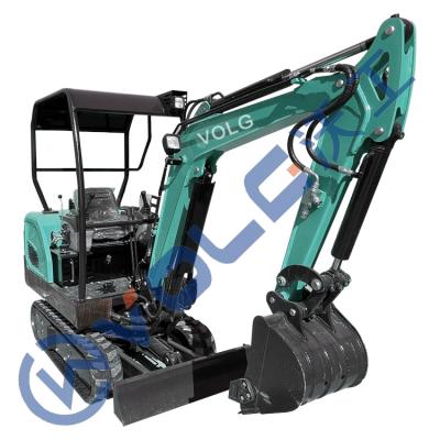 Cina CE EPA Mini Digger 1800kg Mini Excavator Prices Low Than XN For Sale With Attachment made in china in vendita