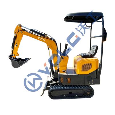 中国 New mini excavator prices 1 ton 1000kg excavators small digger with CE EPA for sale 販売のため