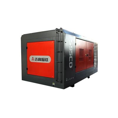 Cina Custom Pressure Fixed Screw Air Compressor Combustible Gas Diesel Power For Well Drilling in vendita