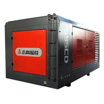 Chine Fixed Screw Air Compressor Combustible Gas Lubricated Stationary For Well Drilling à vendre