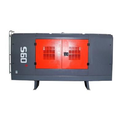 China Cooled Stationary Screw Air Compressor Combustible Gas For Well Drilling for sale