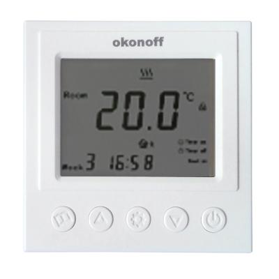 China G400W Traditional LCD Display Water Floor Heating Temperature Controller Room Thermostat for sale