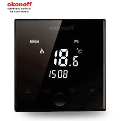 China X7-S-PW RS485 modern modbus lcd touch screen programmable smart underfloor water heating room thermostat for sale