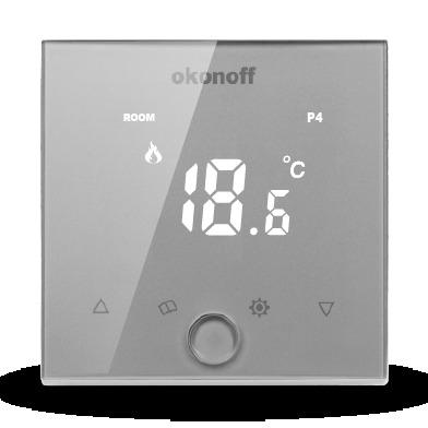 China Modern Touch Screen Floor Heating Temperature Controller Room Electric Programmable Digital Smart Thermostat for sale