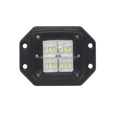 China Farms 20W Square LED Work Light Work Lamp Industrail For Offroad Waterproof IP 67 for sale