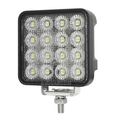 China Building Material Shops 4.4 Inch 64W High Flux LED Work Light With Thermo Sense 1w Led for sale