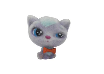 China 4cm - 5.5cm Pretty Kitten Animals Comfortable Short Flocking Surface for sale