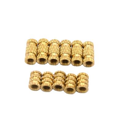 China Pan Best Brand Best Price Brass Screw Insert Industrial Nut Thread Manufacturing Standard Inserts For Plastic Parts for sale