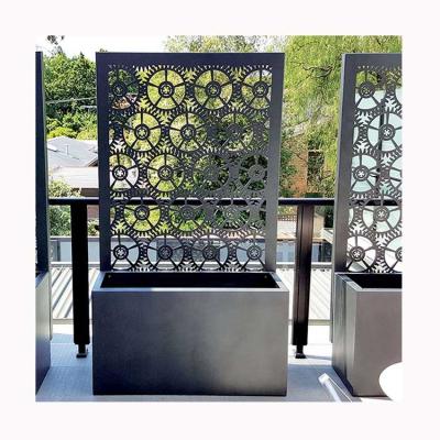 China Custom Large Planter Outdoor Garden Planters Tall Metal Planters for sale