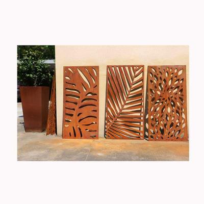 China High Precision Custom Outdoor Decorative Aluminum Screens Laser Cut Outdoor Steel Metal Screen for sale