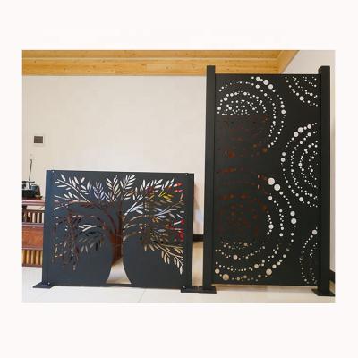 China American Style Custom Decorative Laser Cut Decorative Board Partition And Outdoor Metal Privacy Screens for sale