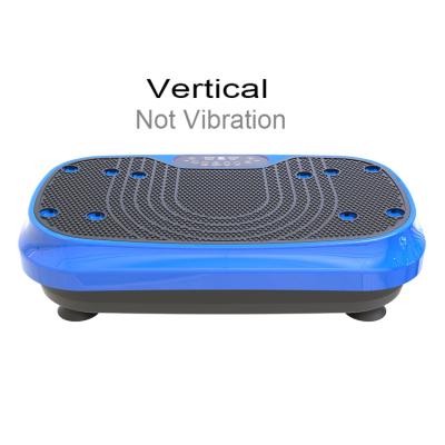 China 150KGS Ultra Thin Small Power Vibro Plate Massage Exercise Machine Vertical Vibration for sale