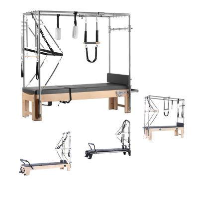 China High 150KGS Bed Full Trapeze Double Belt Tower Reformer Cadillac Pilates for sale