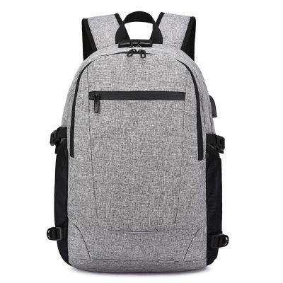 China With USB Men's Fashion Large Capacity Sports Backapck Gym Fitness Bags Waterproof USB Laptop Backpack Male Leisure Travel School Bags New for sale