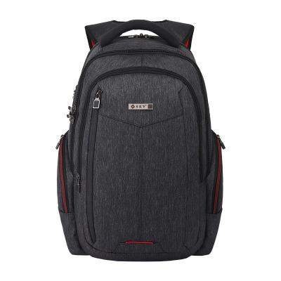 China With USB Fashion Men's Business Backpack Large Capacity Male Waterproof Laptop Backpack Travel Bags College Students Outdoor School Bag for sale