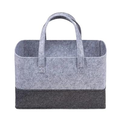 China Viable factory wholesale customization of high quality portable laundry organization with large capacity felt storage shopping bags and for sale