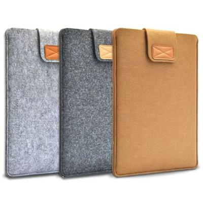 China Hot Sale Factory Price Eco-friendly Fashionable Simple Lightweight Felt Laptop Case Business Briefcase for sale