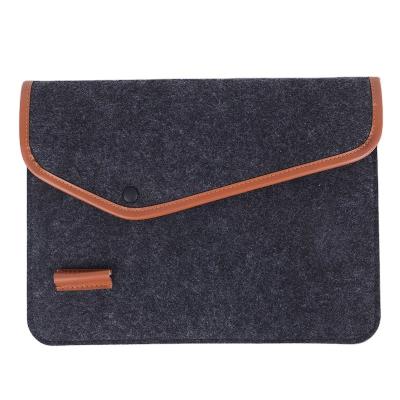 China Multifunctional Hot Sale Fashion High Quality Design Environmentally Friendly Felt Protective Notebook Tablet Sleeve Storage Bag for sale