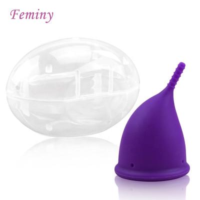 China Reusable Face Menstrual Cup 100% Medical Silicone Eco-Friendly Menstrual Storage Menstrual Case Cup Cup for sale