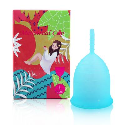 China 100% Best Medical Grade Silicone Menstrual Cup For After Childbirth Menstrual Cup Online Gift Box for sale