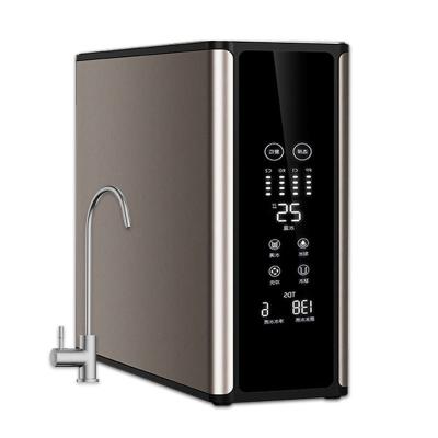 China Hotel 800 600GPD Water Filter or Purifier 4-Stage RO Reverse Osmosis TDS Display Under Sink water filter purifier system for sale