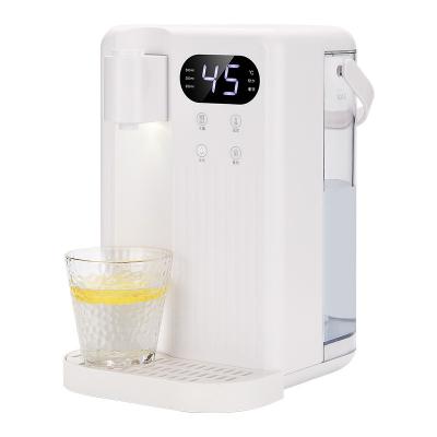 China Hotel Hot sale 3L water storage type intelligent mini water dispenser instant hot office bedroom portable desktop water dispenser for sale