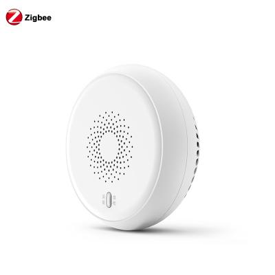 China Smart Home Tuya ZigBee System ss01 Smoke Sensor for sale