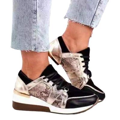 China Fashion Trend Well Selling 2021 Flat Fashion Casual Sport Shoes Women Sneakers for sale