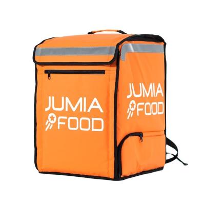 China Customized Raincoats Waterproof Large Capacity Lunch Bag Motorcycle Bike Delivery Backpack Pizza Cake Cooler Hot Bags for sale