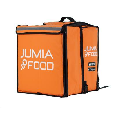 China Waterproof Expandable Large Capacity Lunch Pizza Delivery Bag Thoughtful Bag Insulated Food Delivery Bag for sale