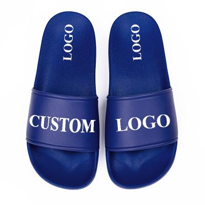 China Custom Made Slipper Mens Beach Fashion Trend Slide Sandals Shoes Slippers With Logo Sport Summer Slide Sandals for sale