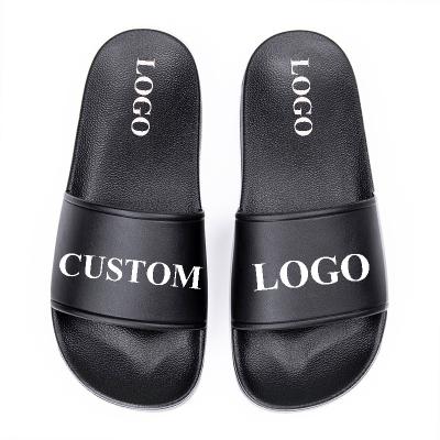 China Fashion Trend Summer Custom Logo Indoor And Outdoor Lady Beach Slides Sandals Shoes And Slippers For Men And Women for sale