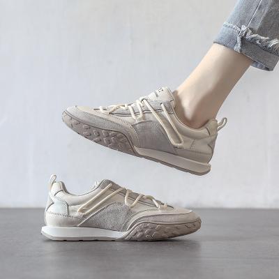 China Fashion trend design new soft leather white shoes soft unique women casual shoes board fashionable canvas shoes for sale