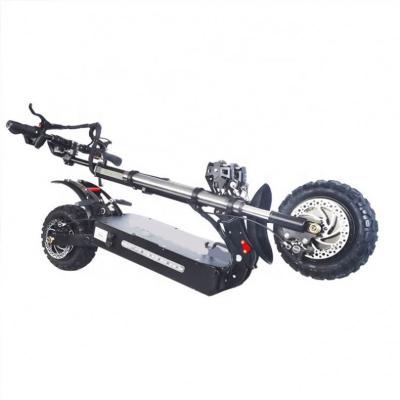 China Aluminum Alloy Unisex Electric Scooter Folding Off Road Electric Scooter For Adult for sale