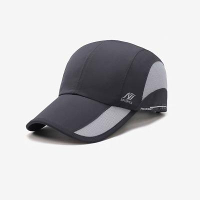 China JOINT Baseball Sports Hat Men Women Flat Cap Summer Quick Dry Breathable Hat Customize Hats Gorra Trucker Hat for sale