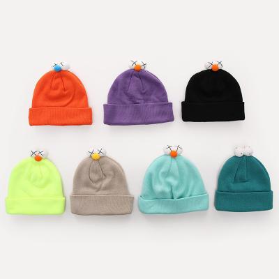 China Dobby Spring and Autumn New Children's Hats Fashion Knitted Baby Wool Hats and Cap for sale