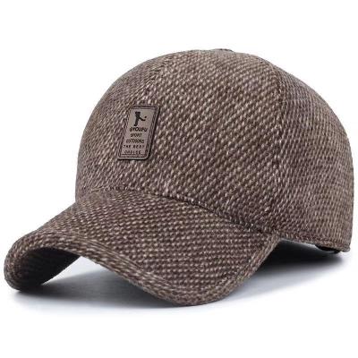 China Logo Cap Men's Autumn Winter Cashmere Baseball Caps Gorras Deportivas Para Hombre Hats Custom Made Outdoor COMMON 2021 for sale