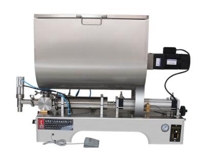 China Semi Automatic Peanut Butter Liquid And Paste Filling Machine Oil Bottle Liquid Paste Filling Machine for sale