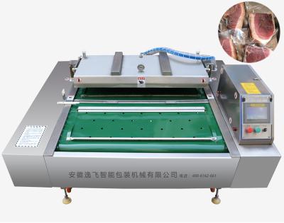 China Food Belt Type Continuous Vacuum Bag Sealing Machine Vacuum Packing Machine for sale