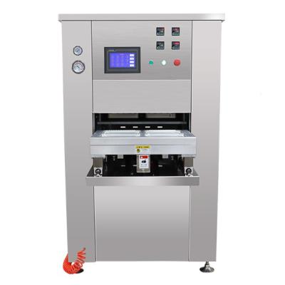 China Automatic Modified Industrial Commercial Food Atmosphere Tray Vacuum Packing Machine Tray Sealer Vacuum Machine for sale