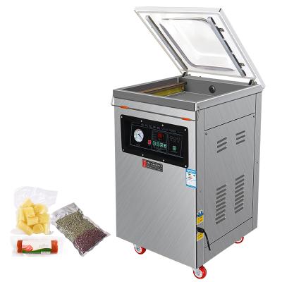 China Food Semi-automatic Food Vacuum Packer Simple Stainless Steel Vacuum Well for sale