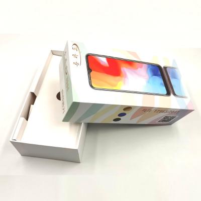 China Custom Cell Phone Boxes Handmade Lid And Base Gift Product Packaging Box For Electronics for sale