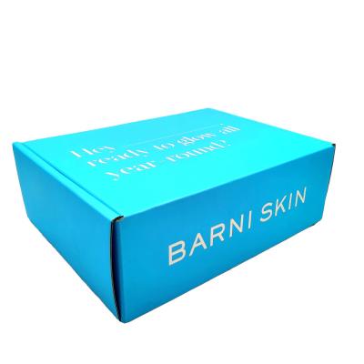 China Recyclable Skin Care Cream Perfume Box Custom Lipstick Package Corrugated Paper Box for sale