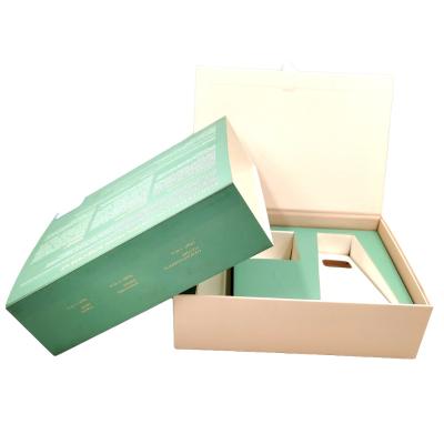 China Gift Packaging Box Factory Design Package Folded Paper Box Luxury Paper Cosmetic Packaging for sale