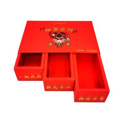 China Handmade gift boxes for fruit gift box portable professional eco-friendly food package box for sale